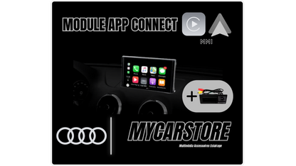 Affiche Module Carplay / Android Auto pour MMI avec caméra de recul 